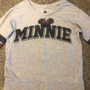 Minnie Mouse Shirt - Gray